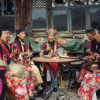 Hunyuan Daoists 1992 https://stephenjones.blog/2017/03/05/shanxi-summer-1992/